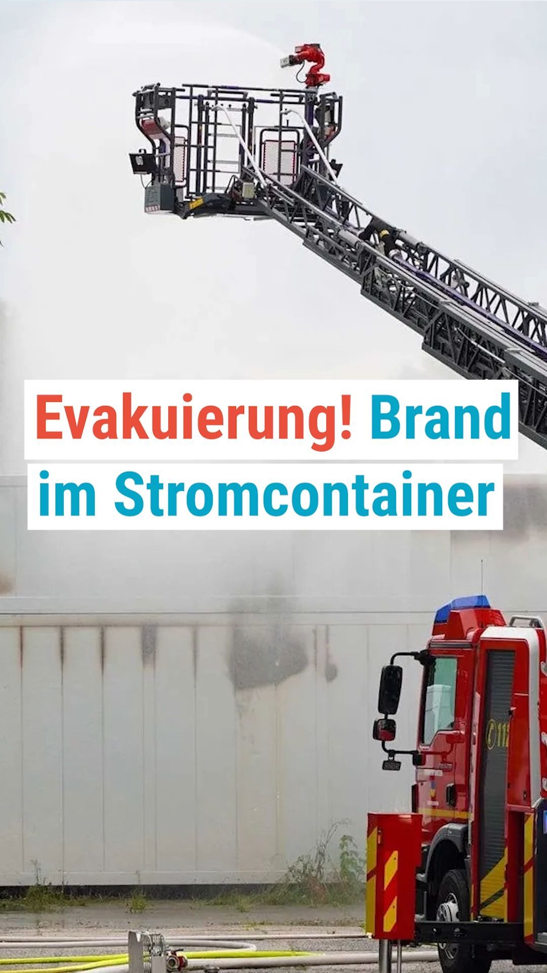 Video: Feuer im Batteriespeicher