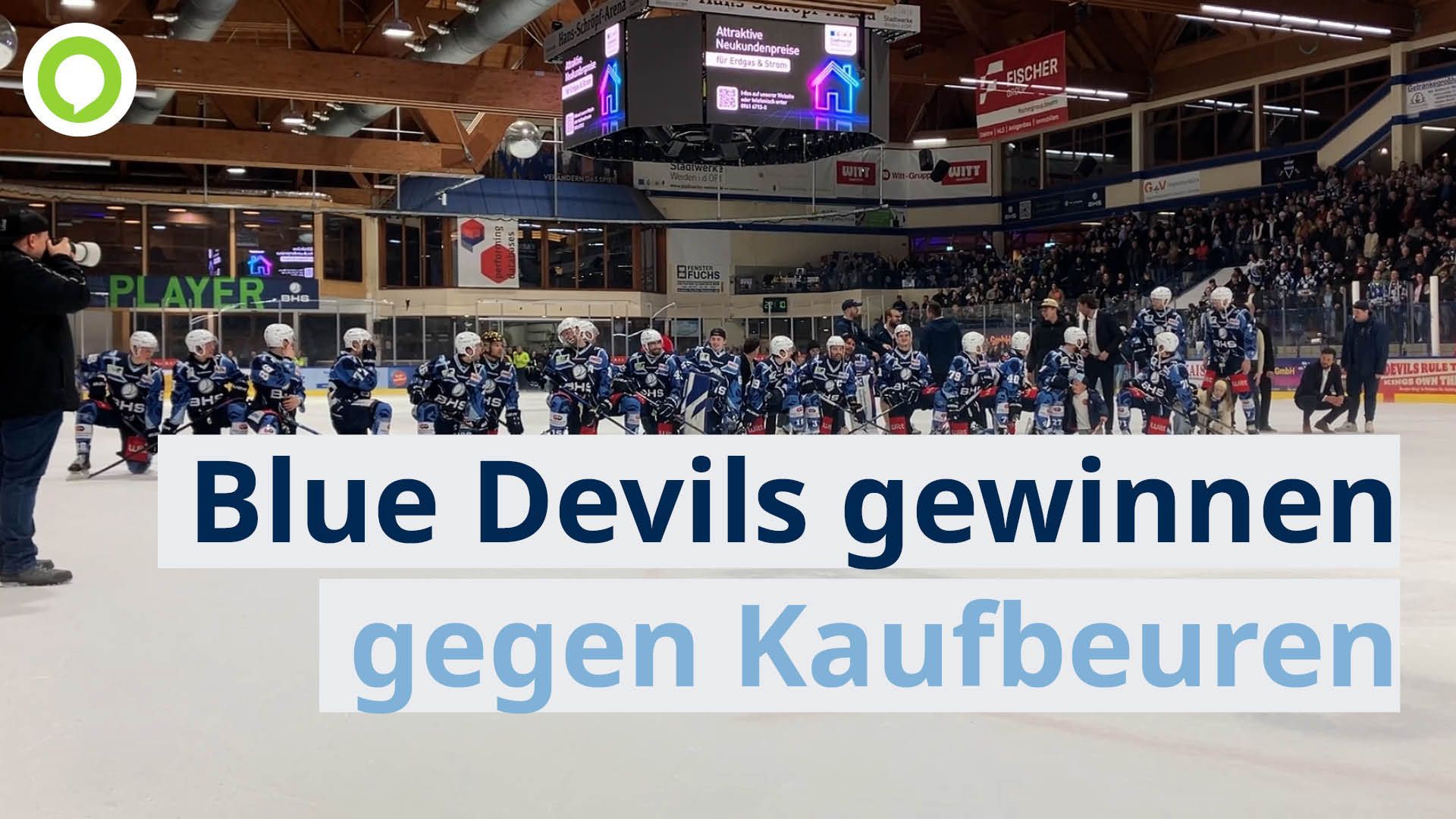 Video: Österliche Ekstase: Die Blue Devils Weiden bleiben in der DEL2
