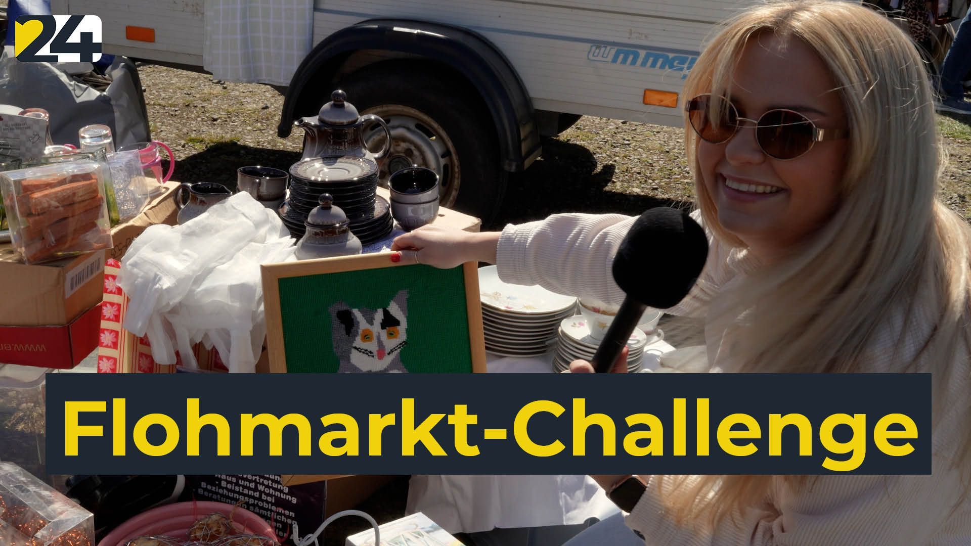 Video: Flohmarkt-Challenge: Mit 10 Euro auf dem Weidener Flohmarkt unterwegs