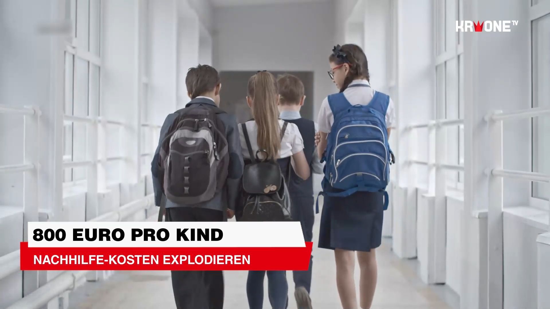 Video: 800 Euro pro Kind: Nachhilfe-Kosten explodieren!