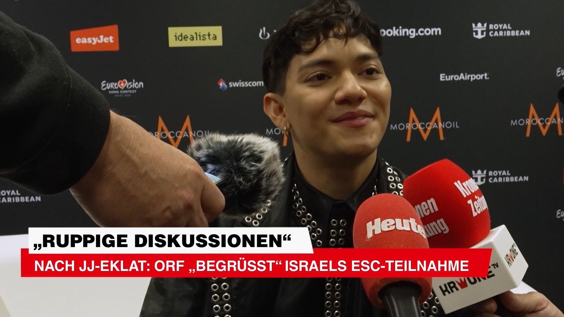 Video: Nach JJ-Eklat: ORF „begrüßt“ Israels ESC-Teilnahme