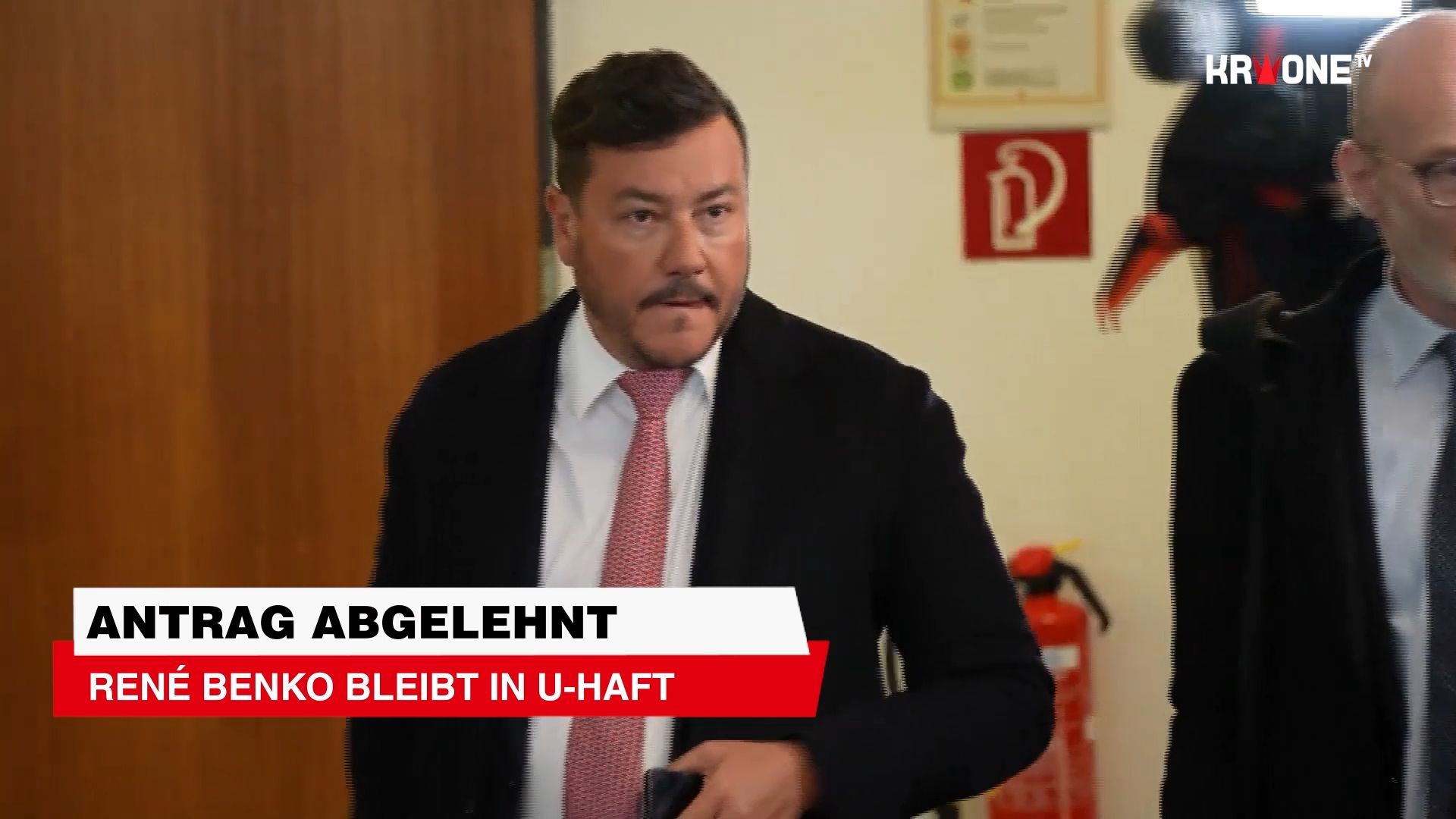 Application rejected: René Benko remains in pre-trial detention