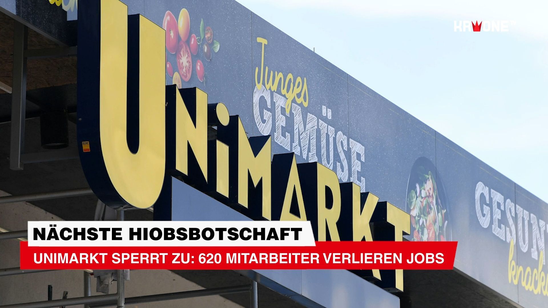 Video: Unimarkt sperrt zu: 620 Mitarbeiter verlieren Jobs