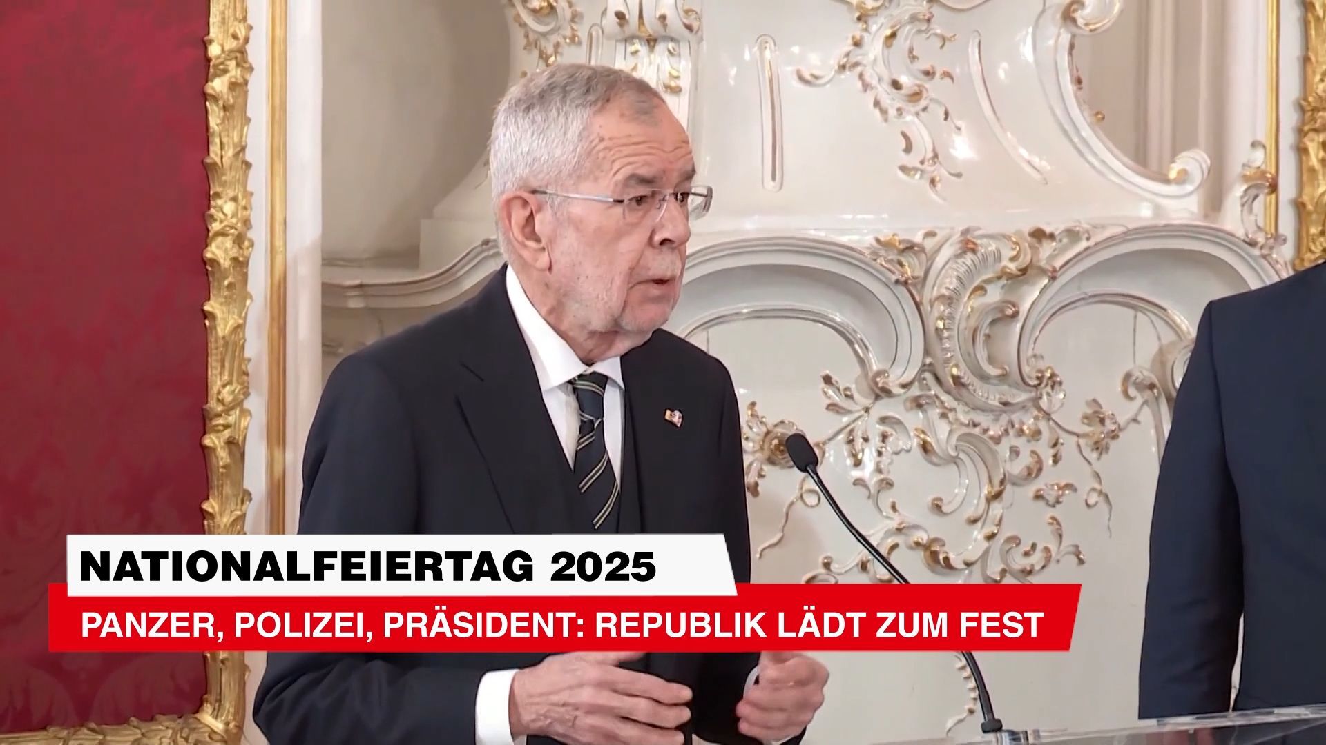 Video: Nationalfeiertag 2025 - Panzer, Polizei, Präsident: Republik lädt zum Fest