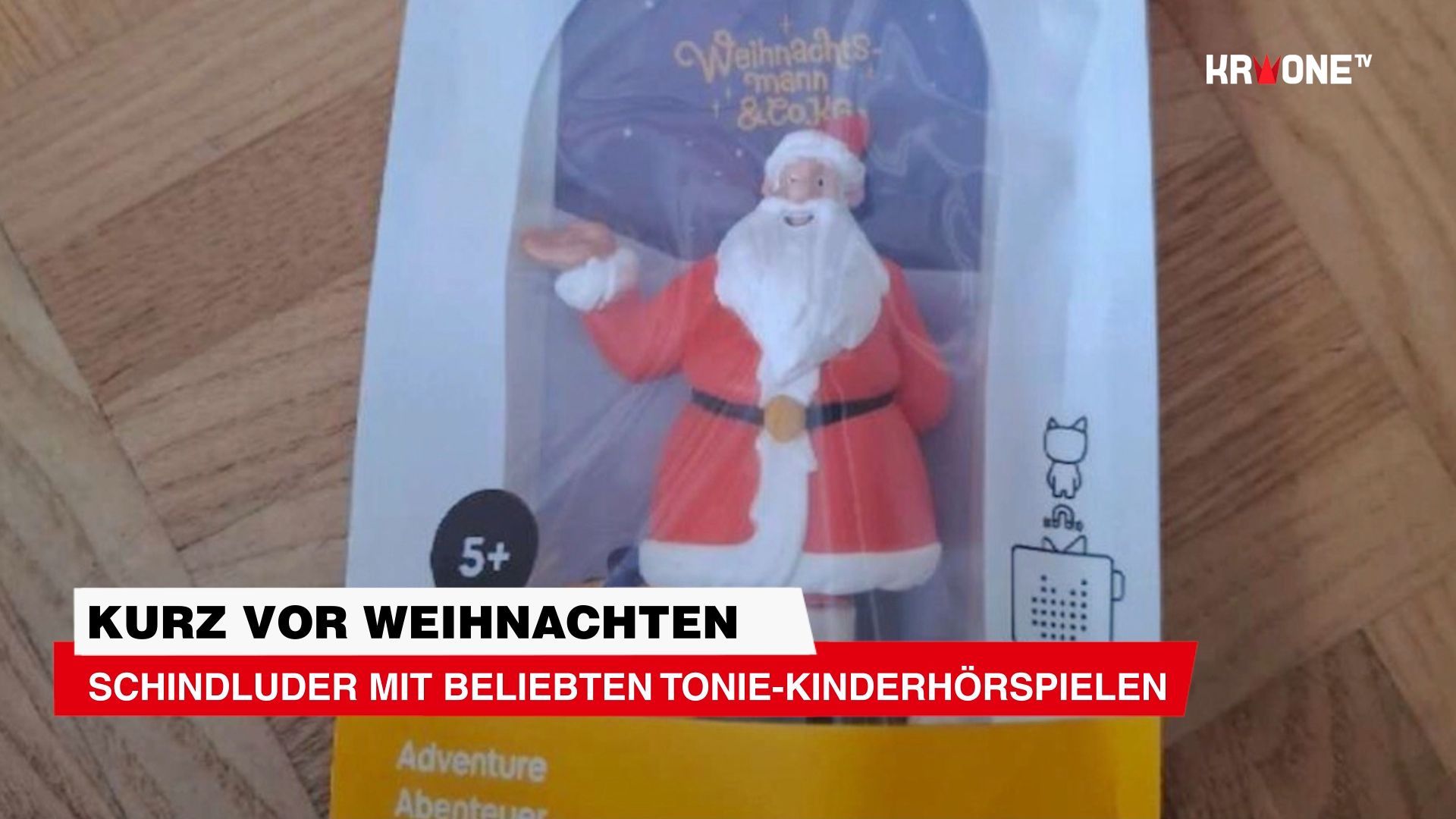 Video: Kurz vor Weihnachten - Schindluder mit beliebten Tonie-Kinderhörspielen