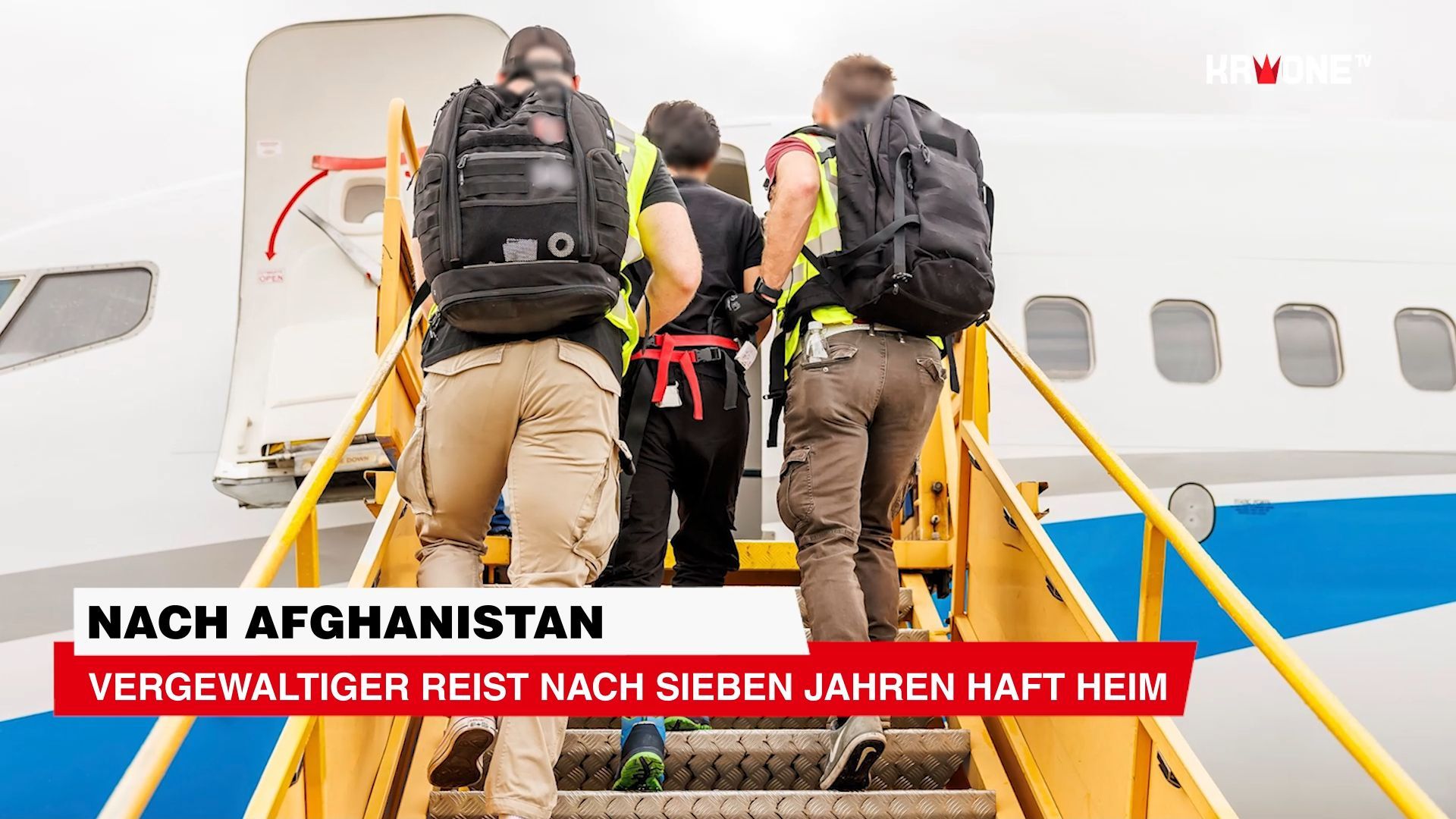 Video: Vergewaltiger reist nach sieben Jahren Haft heim nach Afghanistan