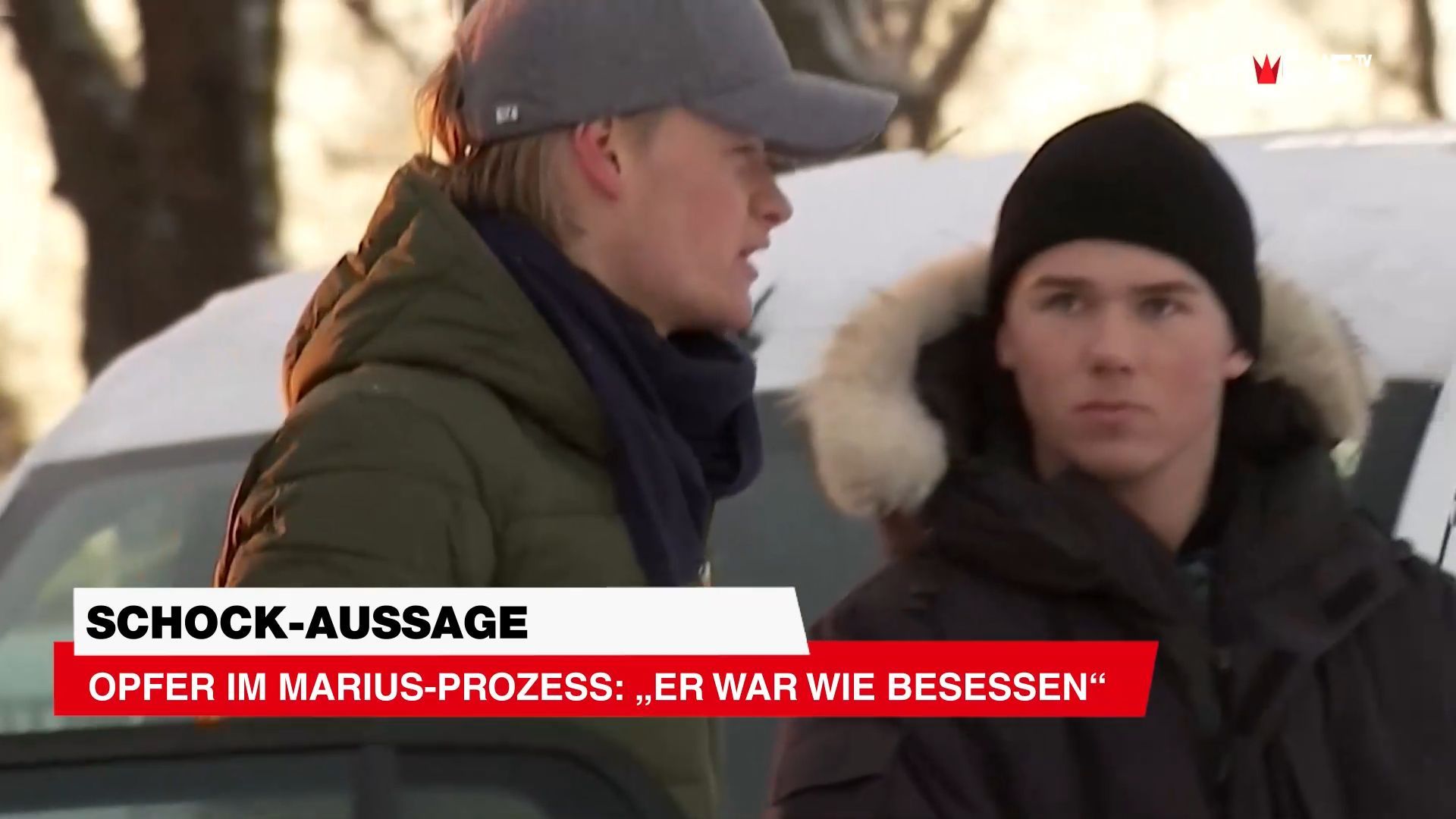 Video: Schock-Aussage von Opfer im Marius-Prozess: „Er war wie besessen“