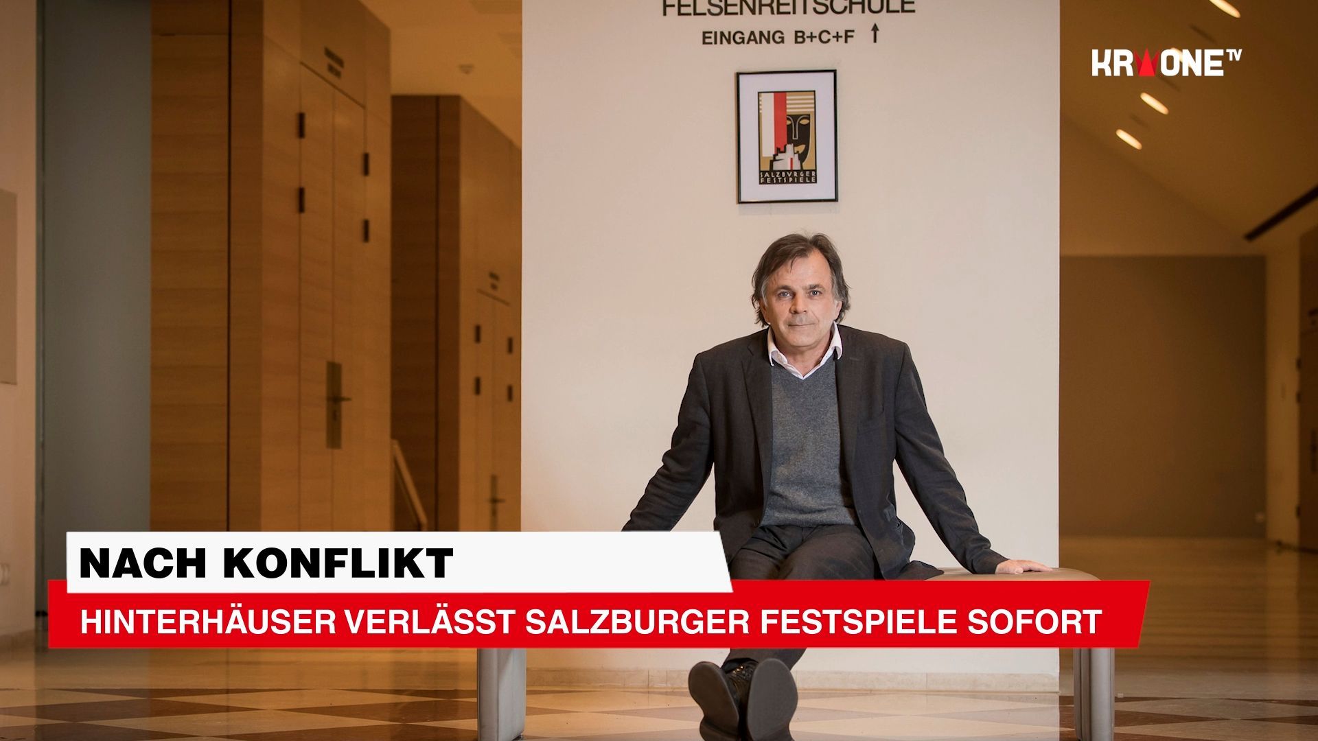 Video: Nach Konflikt ++ Hinterhäuser verlässt Salzburger Festspiele sofort