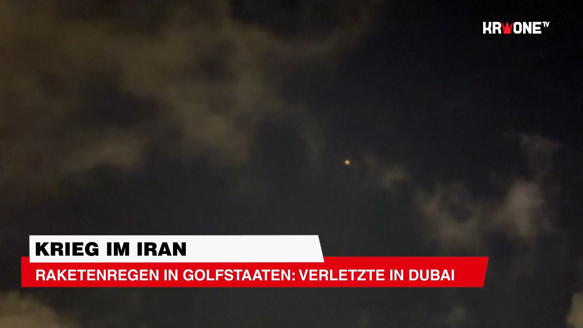 Video: Krieg im Iran ++ Raketenregen in Golfstaaten: Verletzte in Dubai