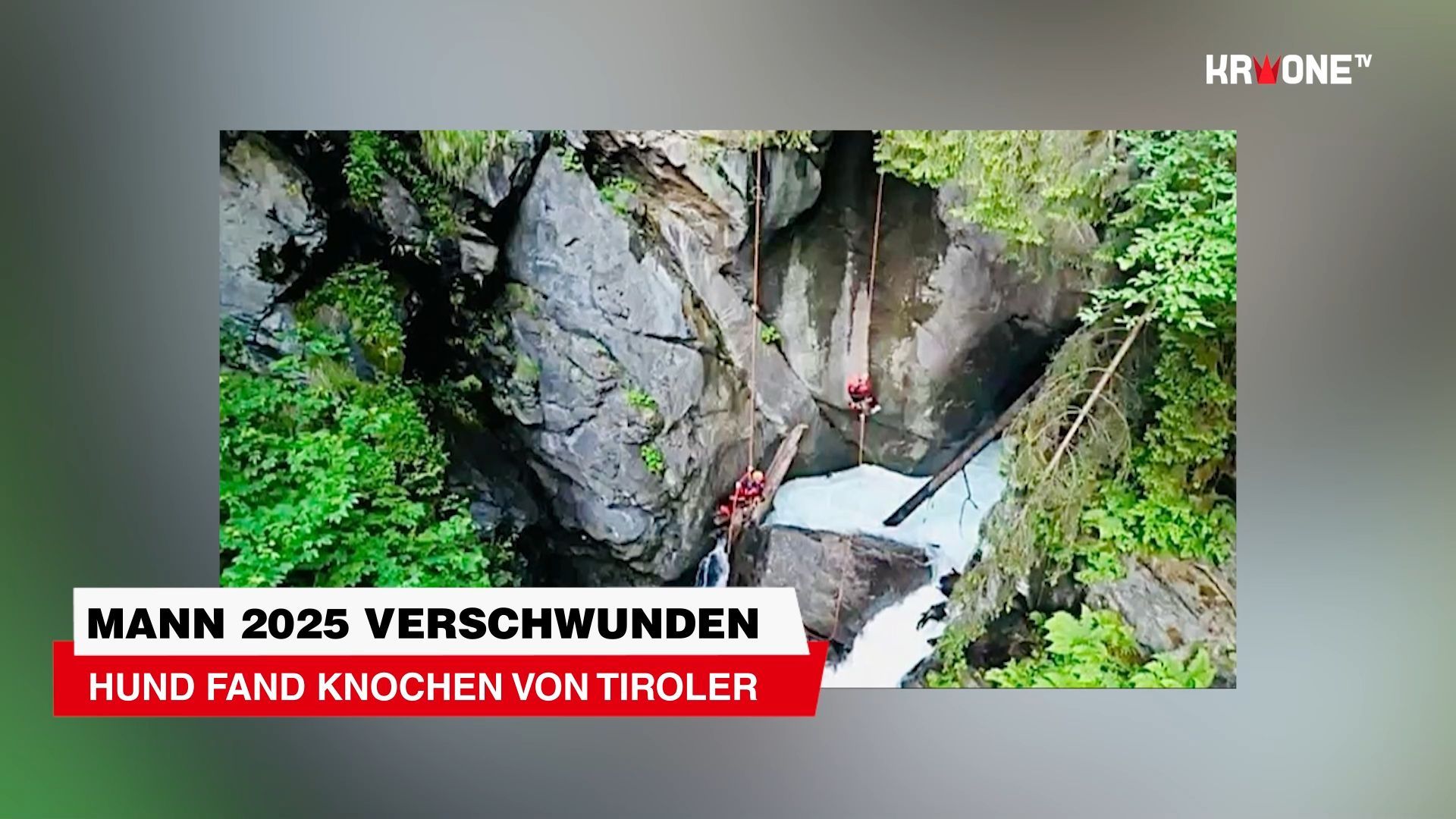Video: Frau mit Hund fand Knochen von vermisstem Tiroler