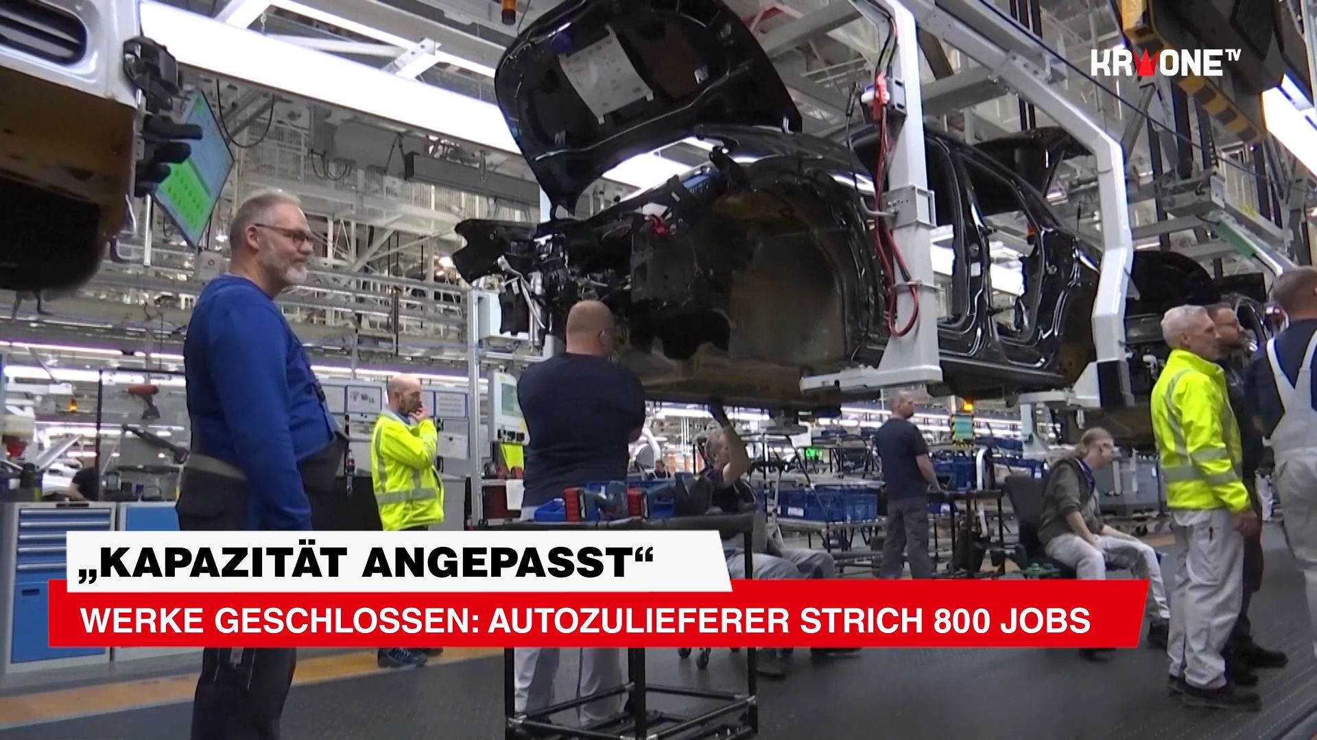 Video: Werke geschlossen: Autozulieferer strich 800 Jobs