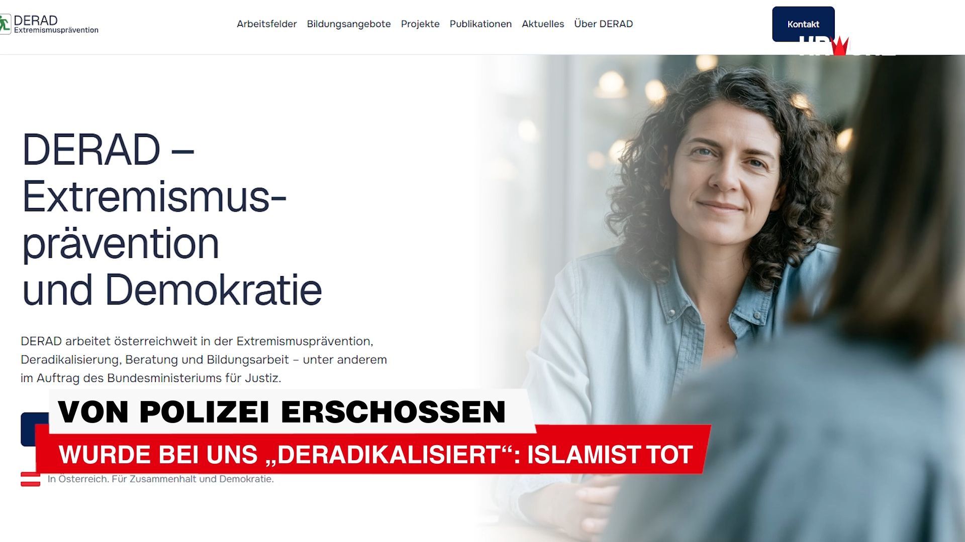 Video: Islamist von Polizei erschossen: Wurde aber „deradikalisiert“