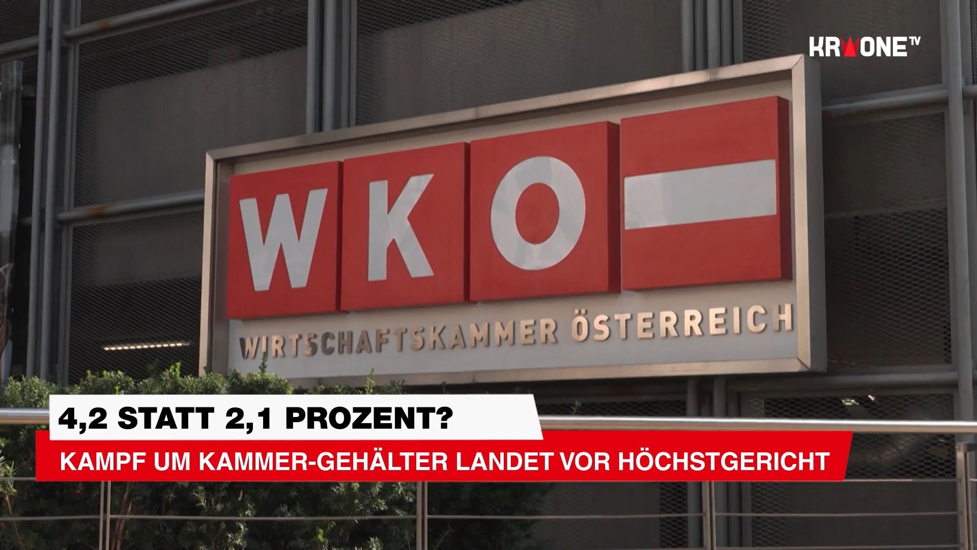 Video: 4,2 statt 2,1 Prozent? Kampf um Kammer-Gehälter landet vor Höchstgericht