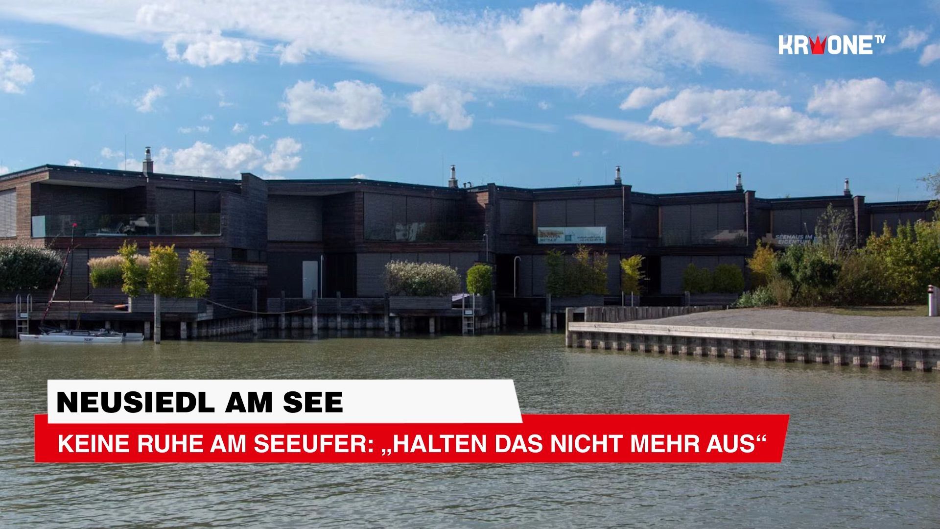 Video: Keine Ruhe am Seeufer: „Halten das nicht mehr aus“