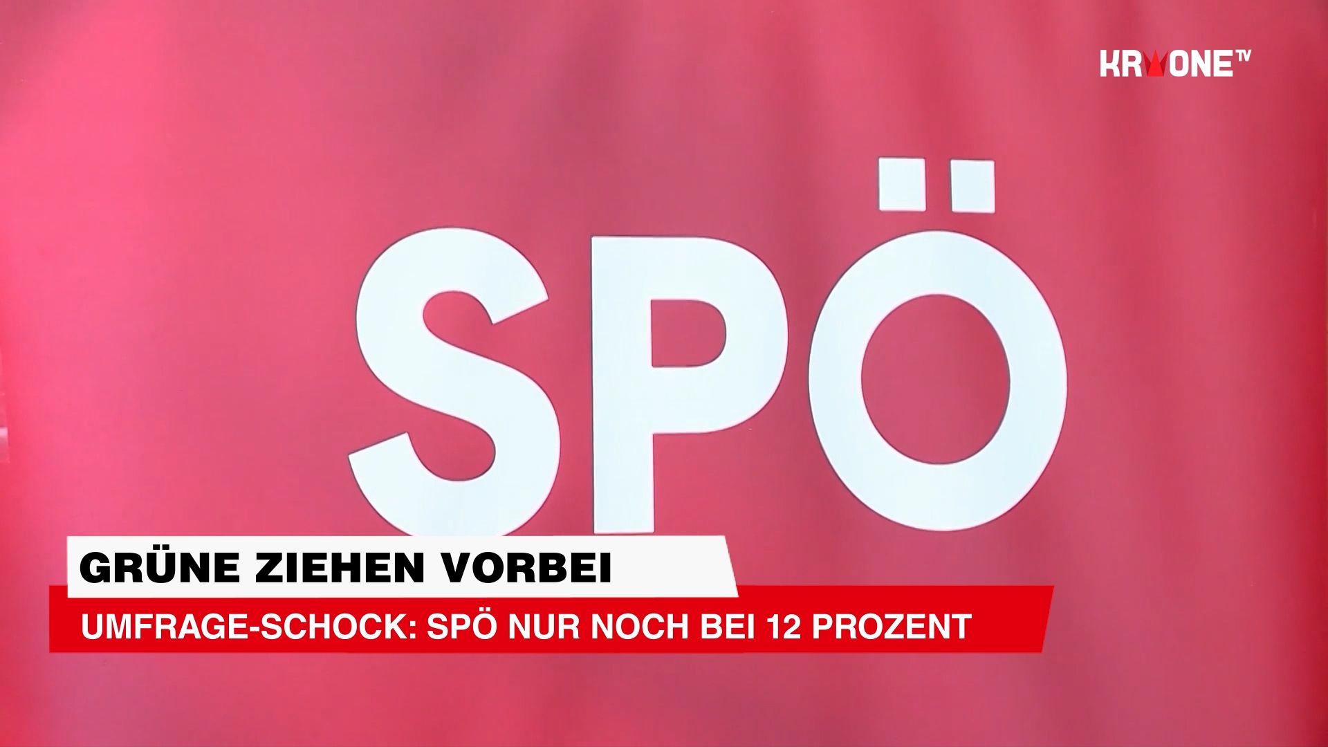 Video: Umfrage-Schock: SPÖ nur noch bei 12 Prozent