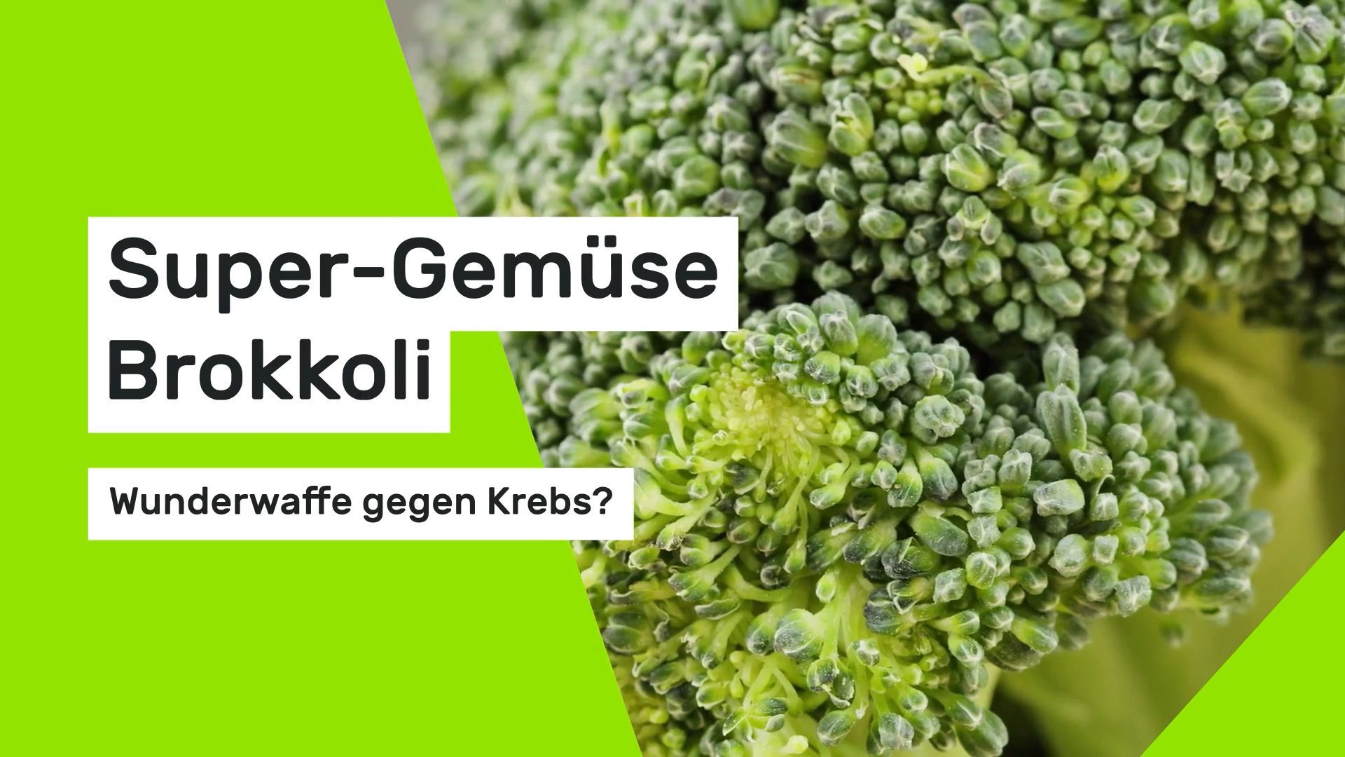 Super-Gemüse Brokkoli: Wunderwaffe gegen Krebs?