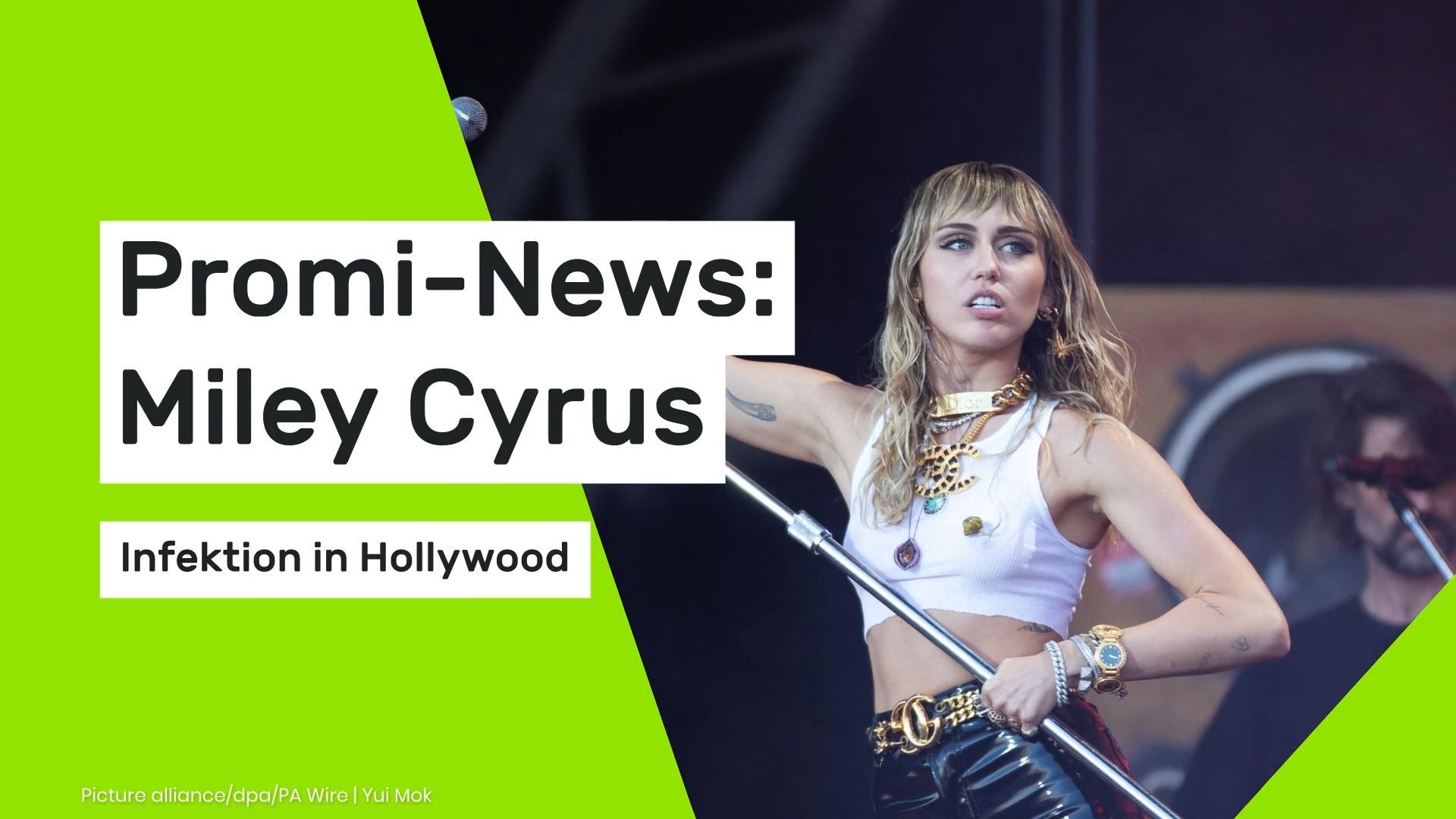 Video: Promi-News: Miley Cyrus: Infektion in Hollywood