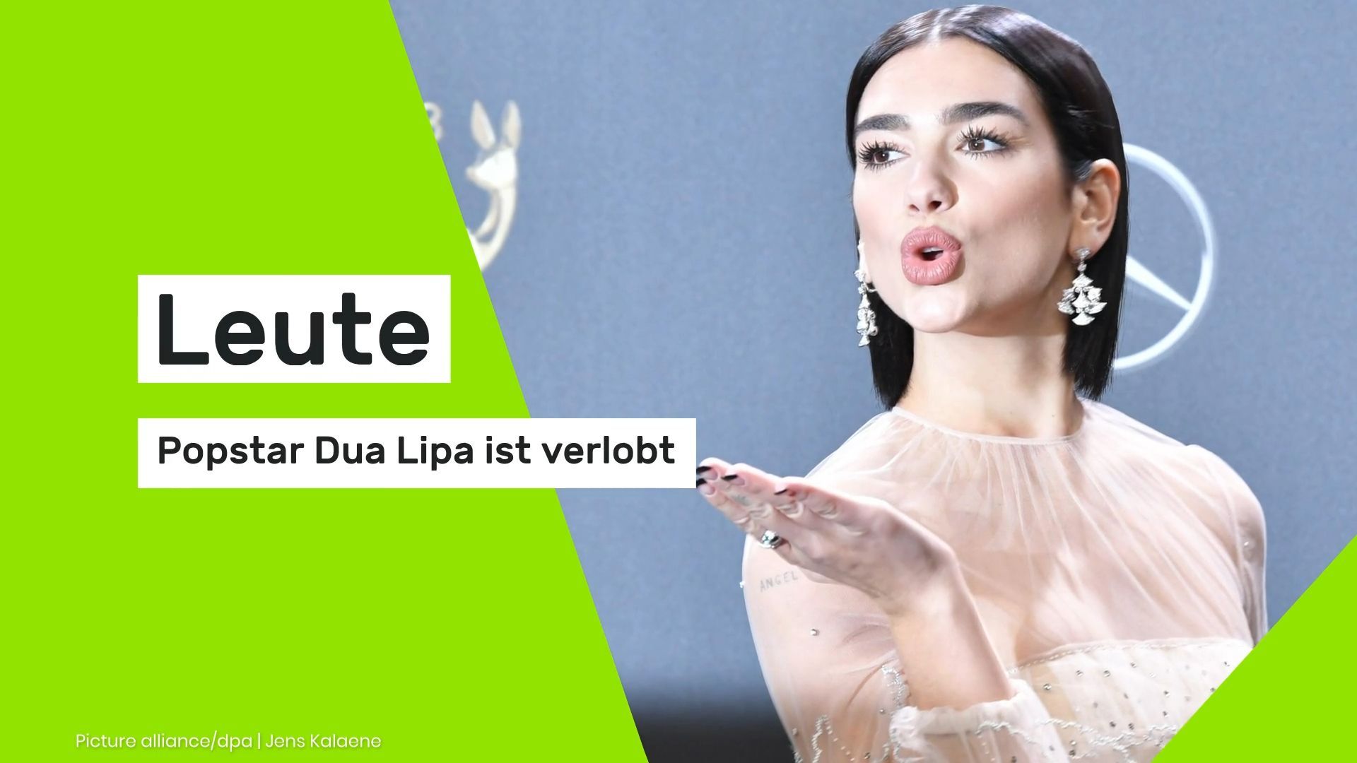 People: Popstar Dua Lipa is engaged
