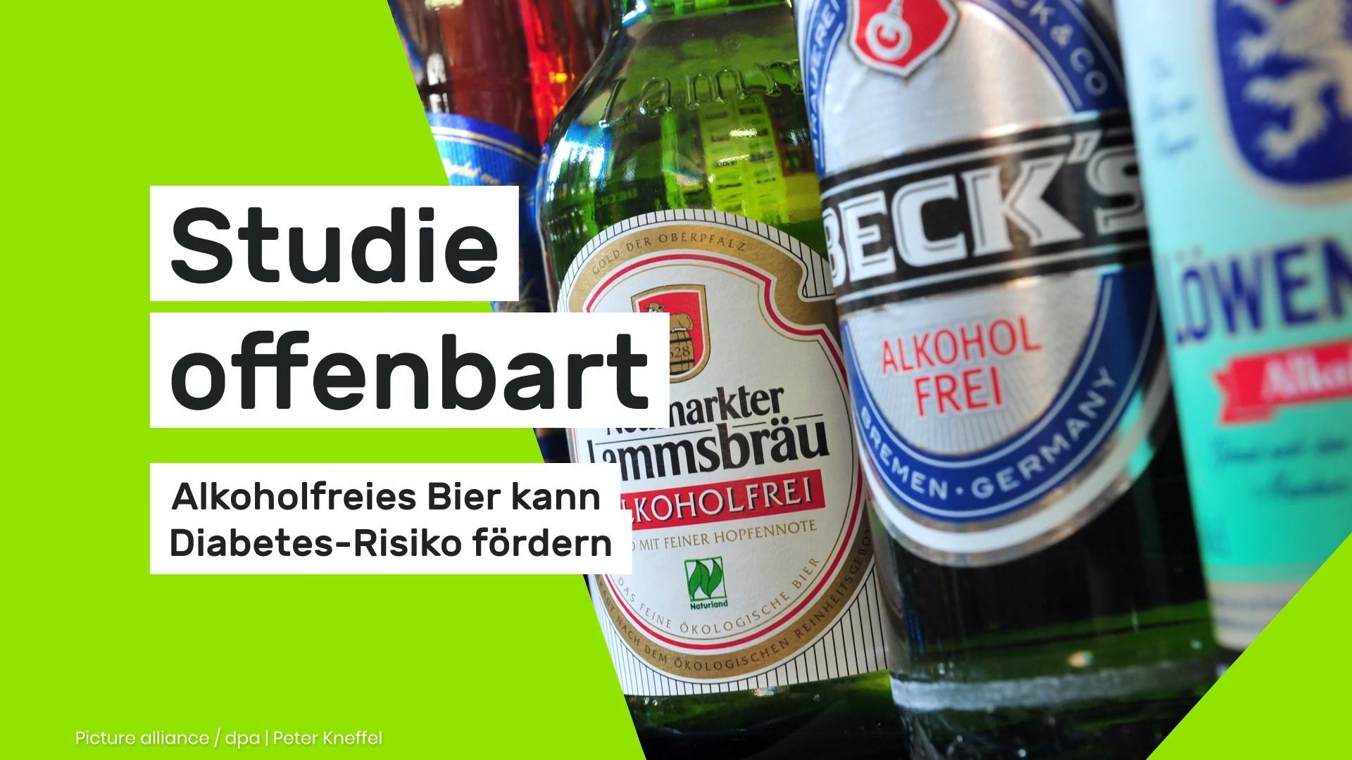 Study reveals: Non-alcoholic beer can promote diabetes risk