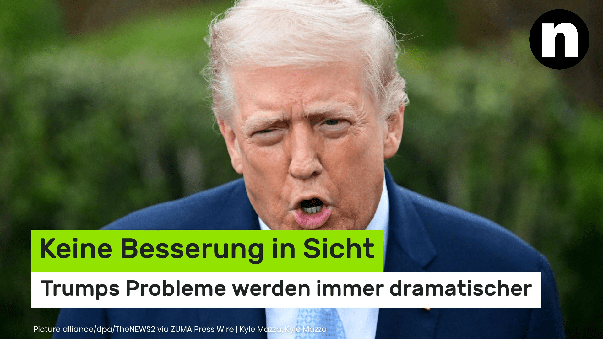 Video: Donald Trump: Keine Besserung in Sicht - Trumps Probleme immer dramatischer