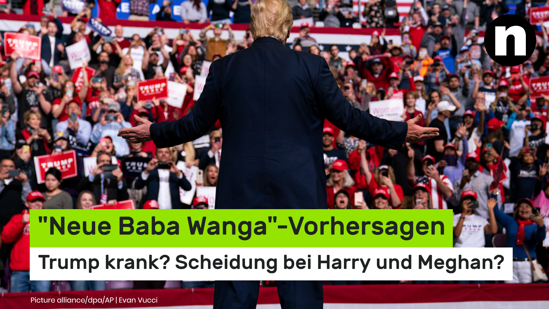 Video: "Neue Baba Wanga"-Vorhersagen: Trump krank? Scheidung bei Harry und Meghan? - So heftig wird 2026