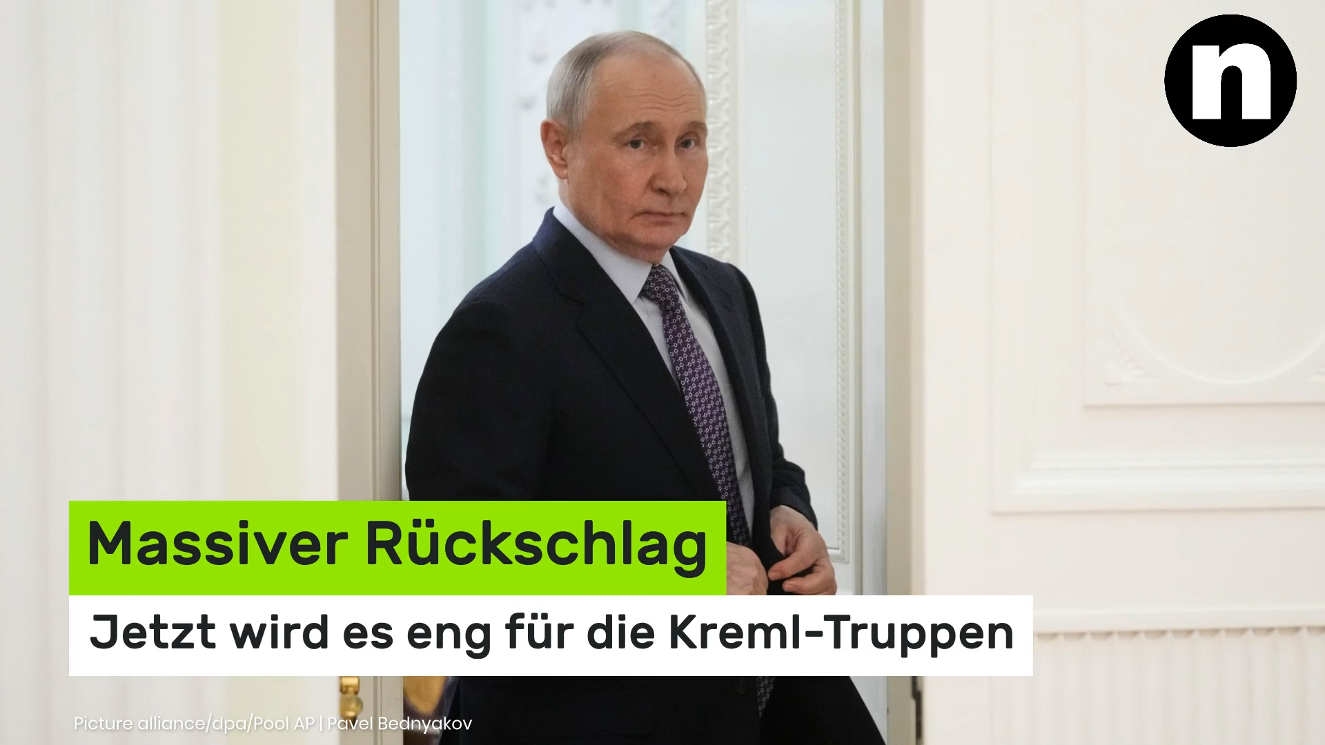 Video: Wladimir Putin: Massiver Rückschlag - jetzt wird es eng für die Kreml-Truppen