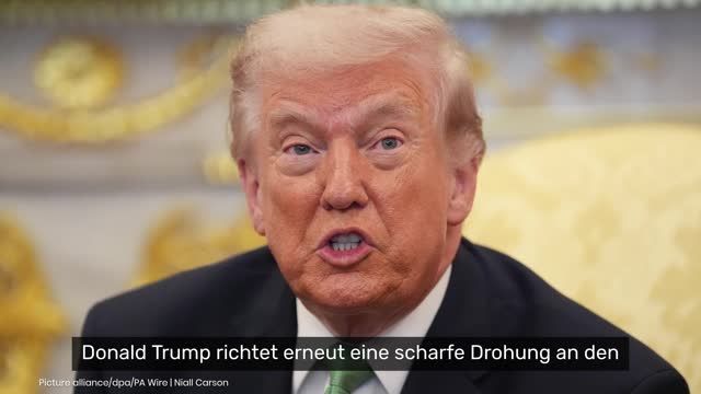 Video: Donald Trump droht dem Iran: "Es wird nicht schön werden"