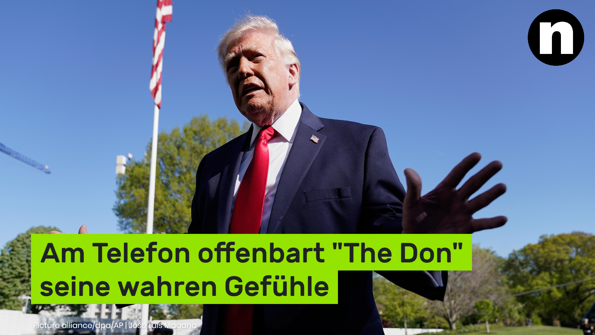 Video: Donald Trump: Am Telefon offenbart "The Don" seine wahren Gefühle