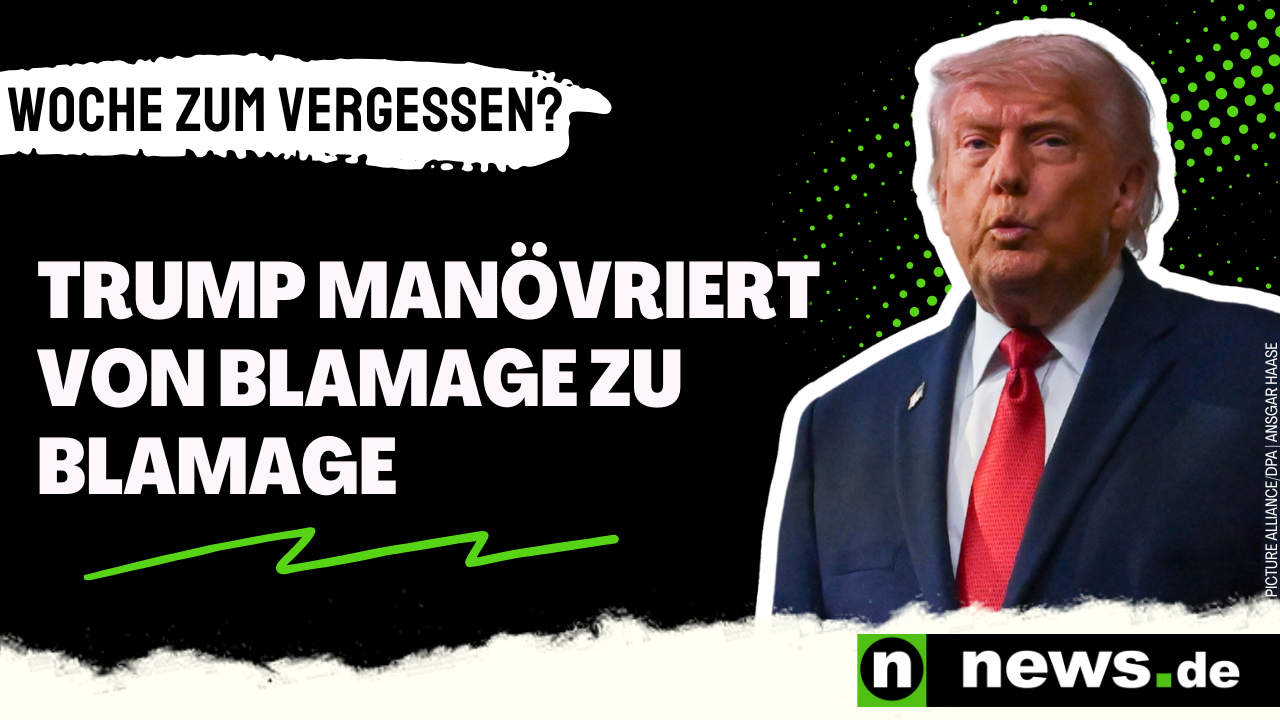 Video: Donald Trump: Eine Woche zum Vergessen? Trump manövriert von Blamage zu Blamage