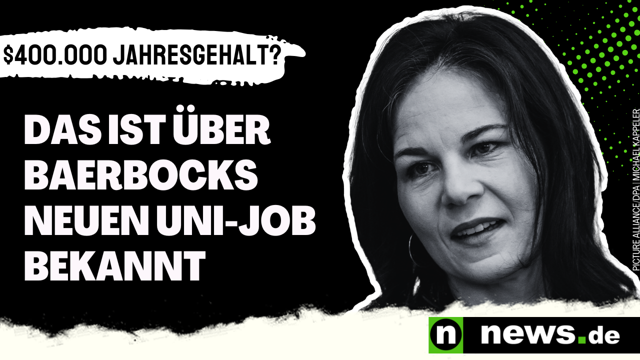 Video: Annalena Baerbock: 400.000 Dollar Jahresgehalt? Das ist über Baerbocks neuen Uni-Job bekannt
