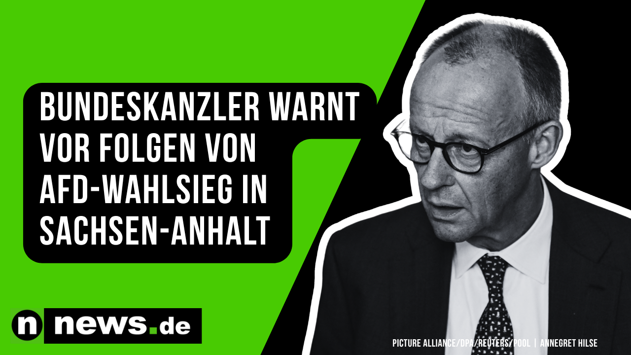 Video: Friedrich Merz im ARD-Sommerinterview: Bundeskanzler warnt vor Folgen von AfD-Wahlsieg in Sachsen-Anhalt
