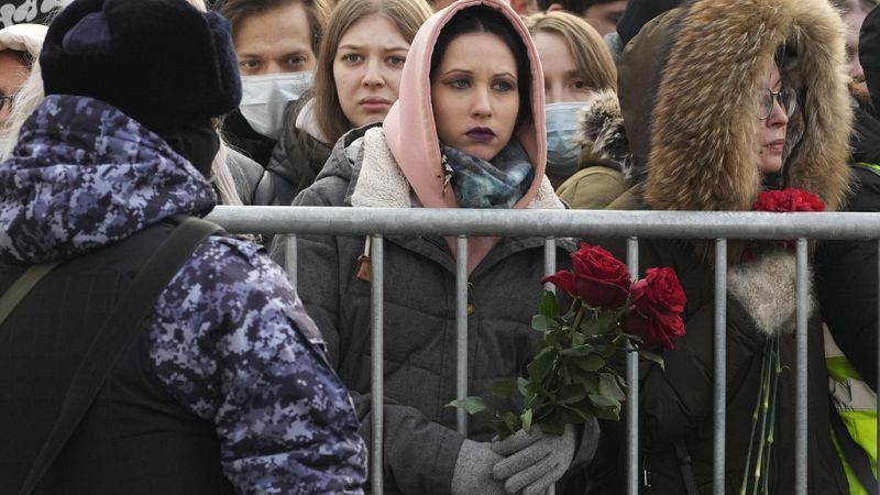 Russland: Dutzende Menschen nach Trauerfeier von Nawalny festgenommen