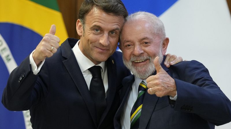 Liebespaar Frankreich-Brasilien: Macron nimmt Scherze über ihn und Lula mit Humor