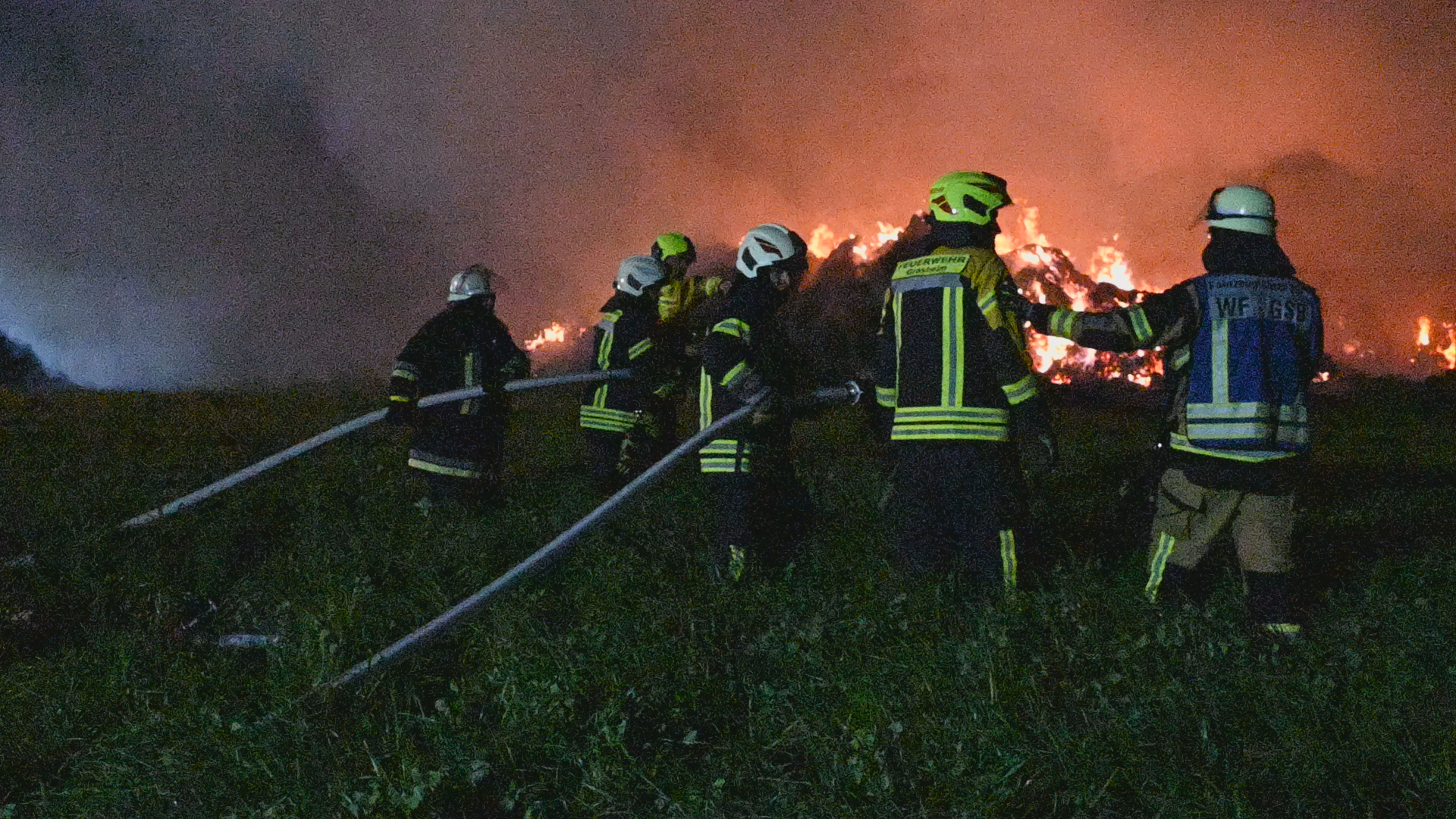 Brandstiftung in Oberbayern: Mehrere Feuer in der Nacht auf Sonntag ausgebrochen