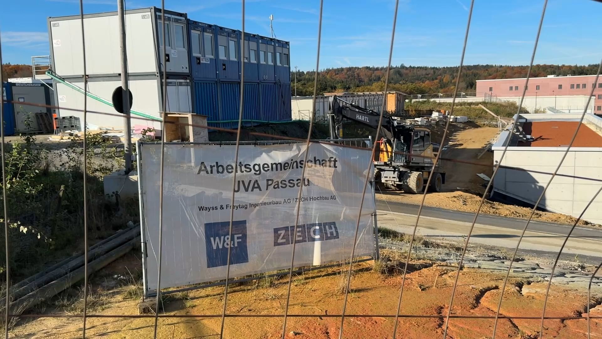 Arbeiten an der neuen JVA Passau laufen auf Hochtouren