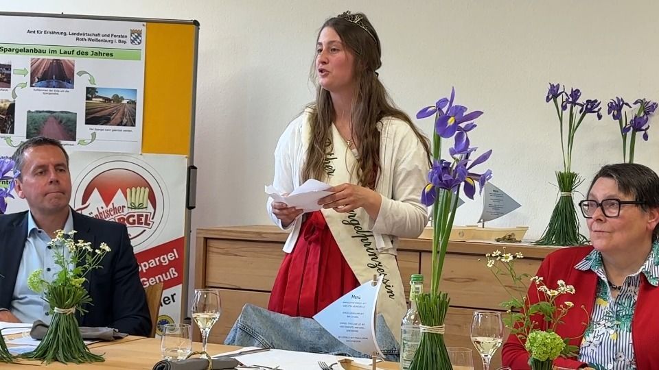 Video: Eröffnung der Rother Spargelsaison