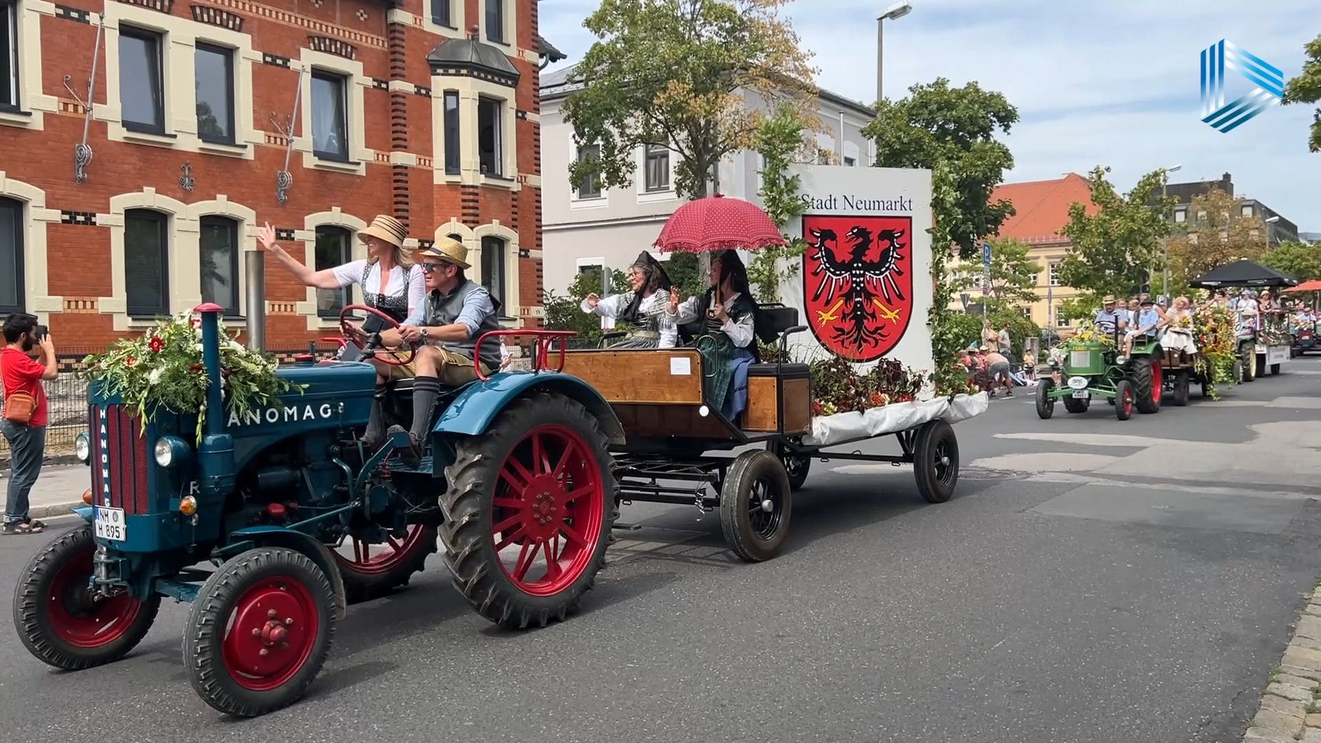 Video: Jura-Volksfestzug in Neumarkt