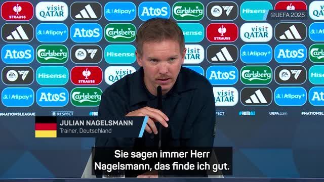 Nagelsmann: "Können in zwei Jahren nicht Welt einreißen"