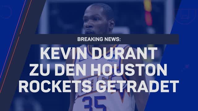 NBA-Beben: Durant traded to the Rockets