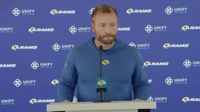 McVay: La salute è prioritaria con Stafford