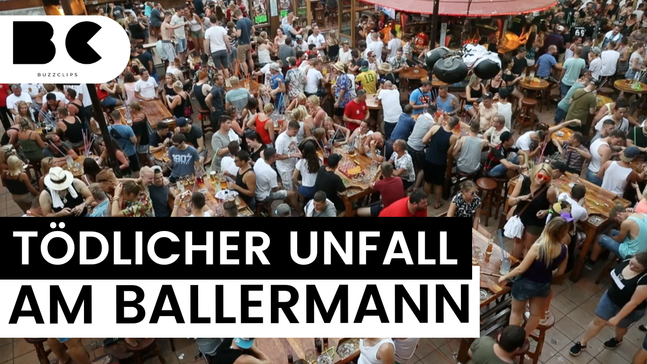 Deutscher Tourist (23) am Ballermann tödlich gestürzt!