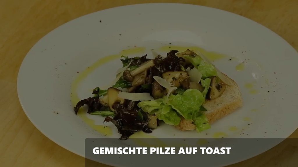 Mixed Mushrooms on Toast