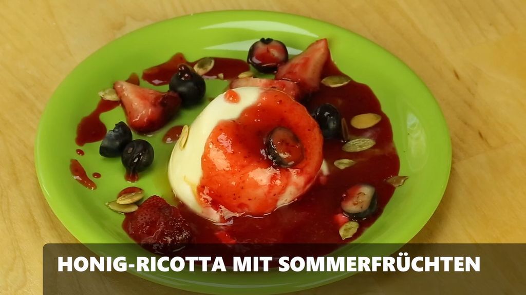 Honey-Ricotta with Summer Fruits