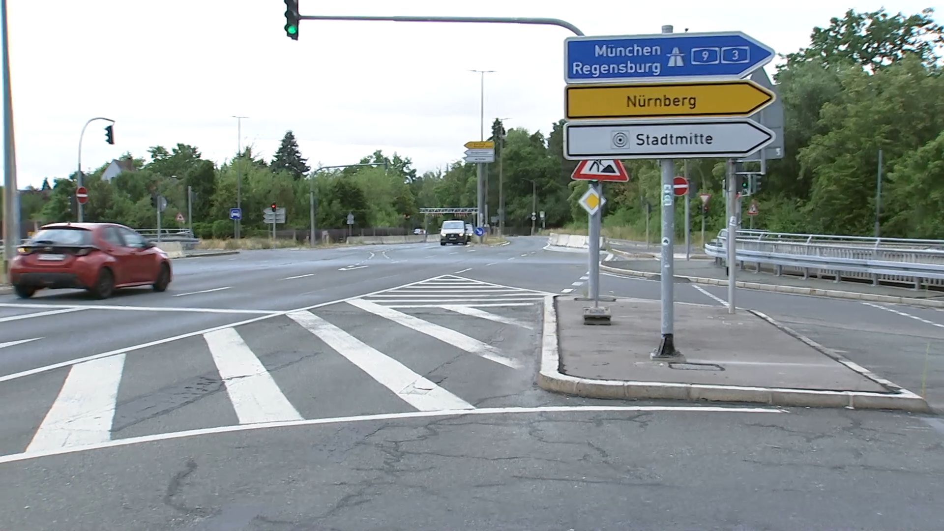 Zirndorfer Bridge fully closed: Demolition earlier necessary