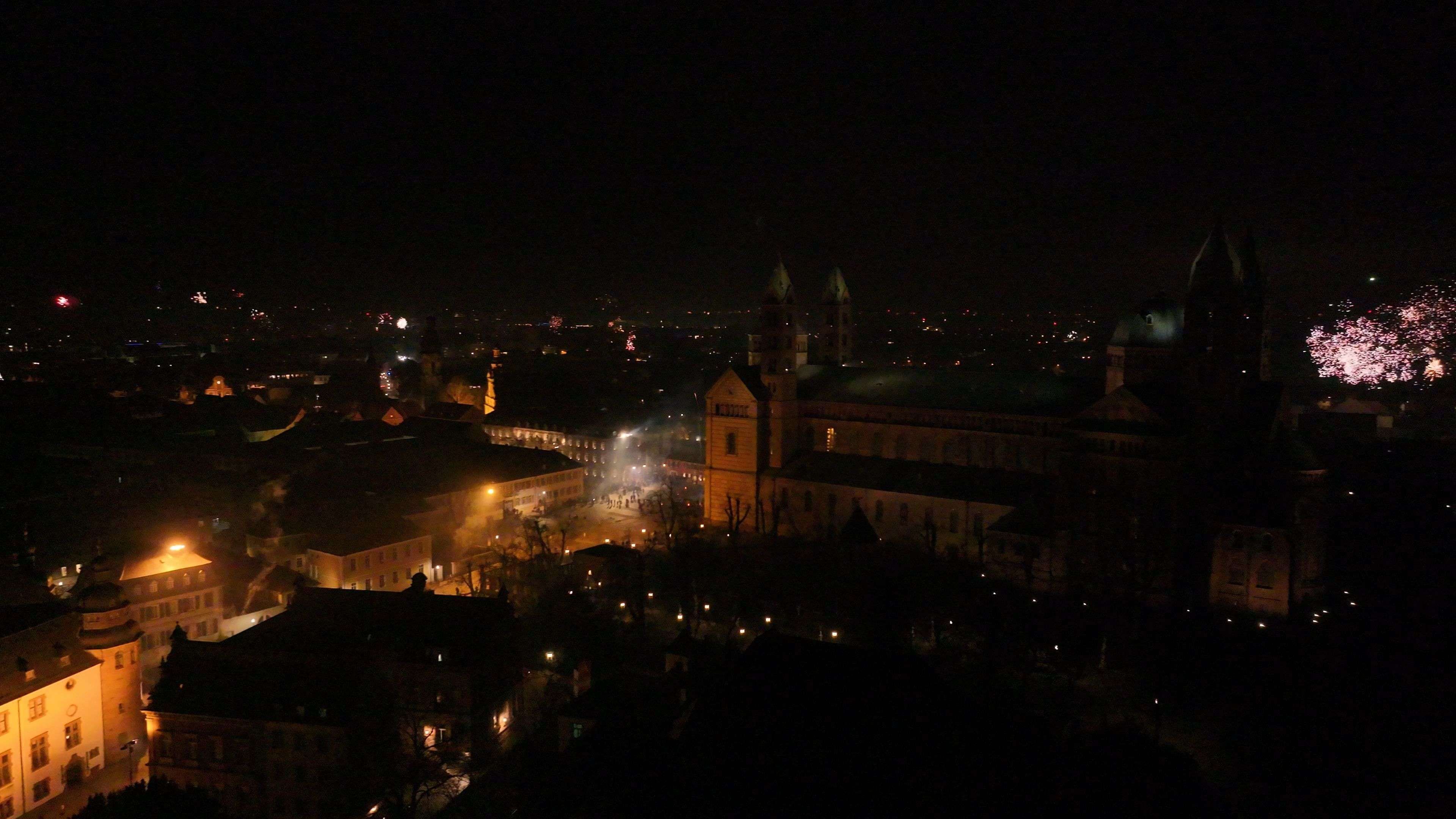 Feuerwerk über Speyer