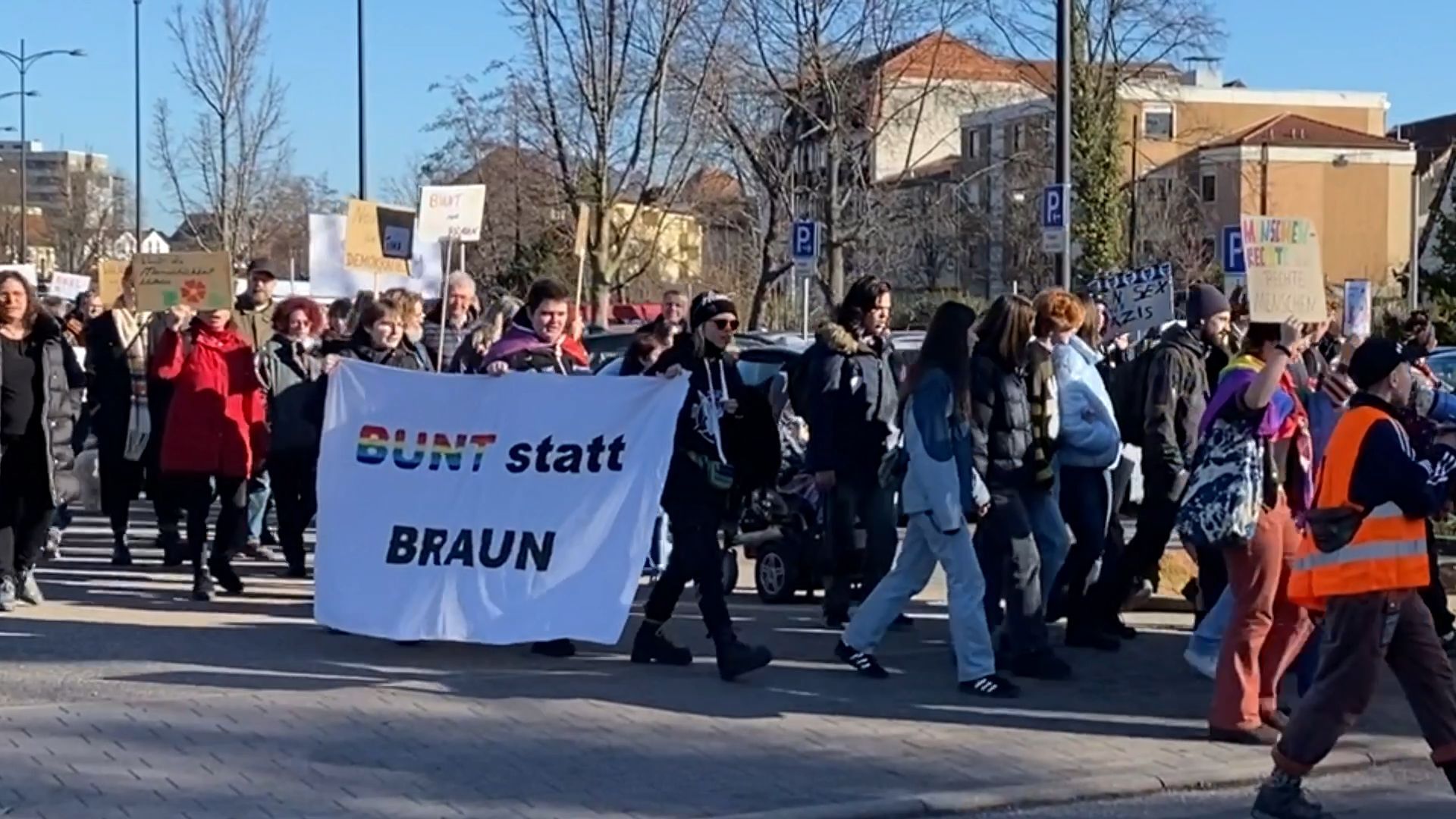 Neustadt: Demo gegen rechts