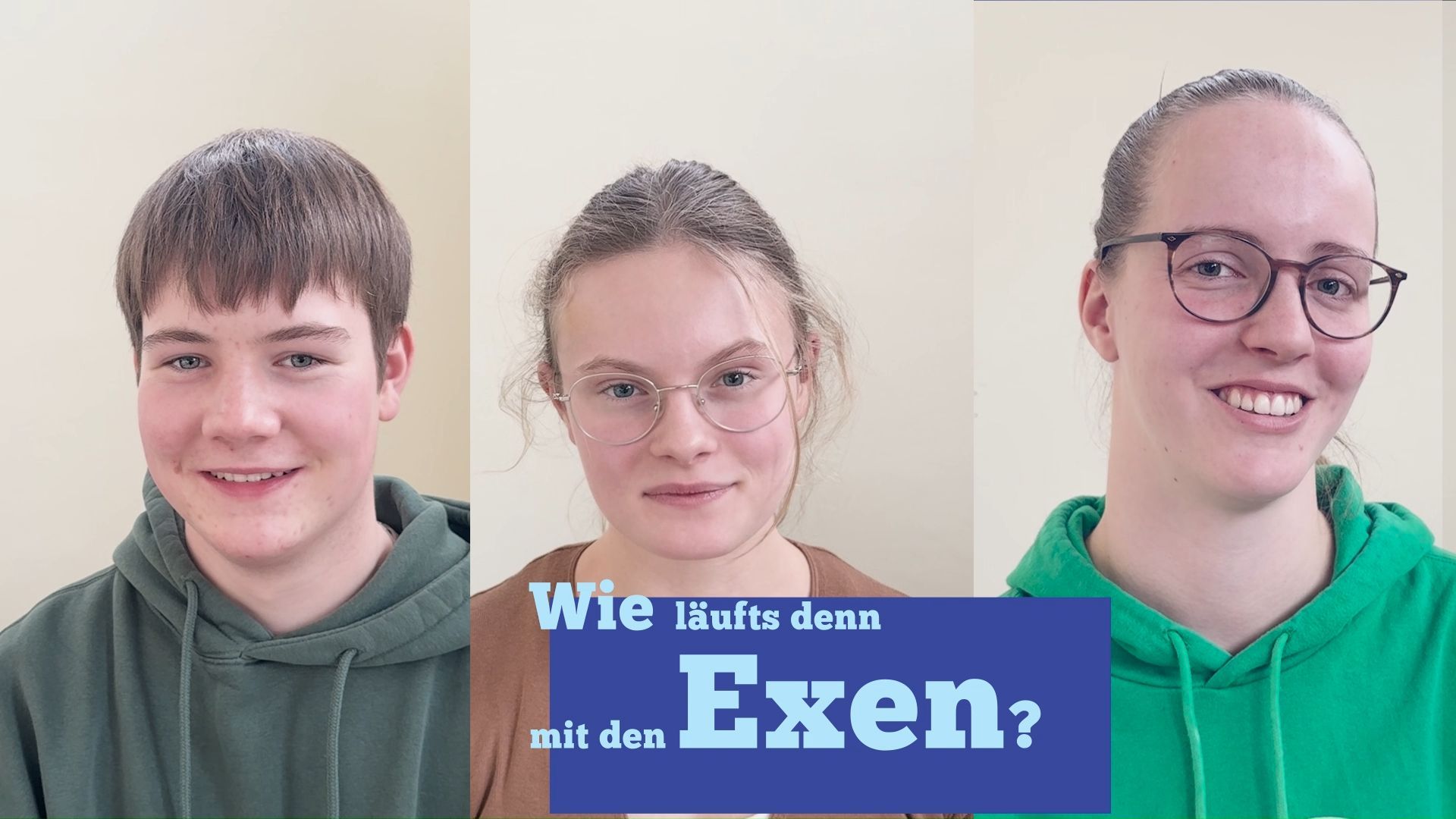 Video: Tests in der Schule: Wie läuft es mit den Exen?