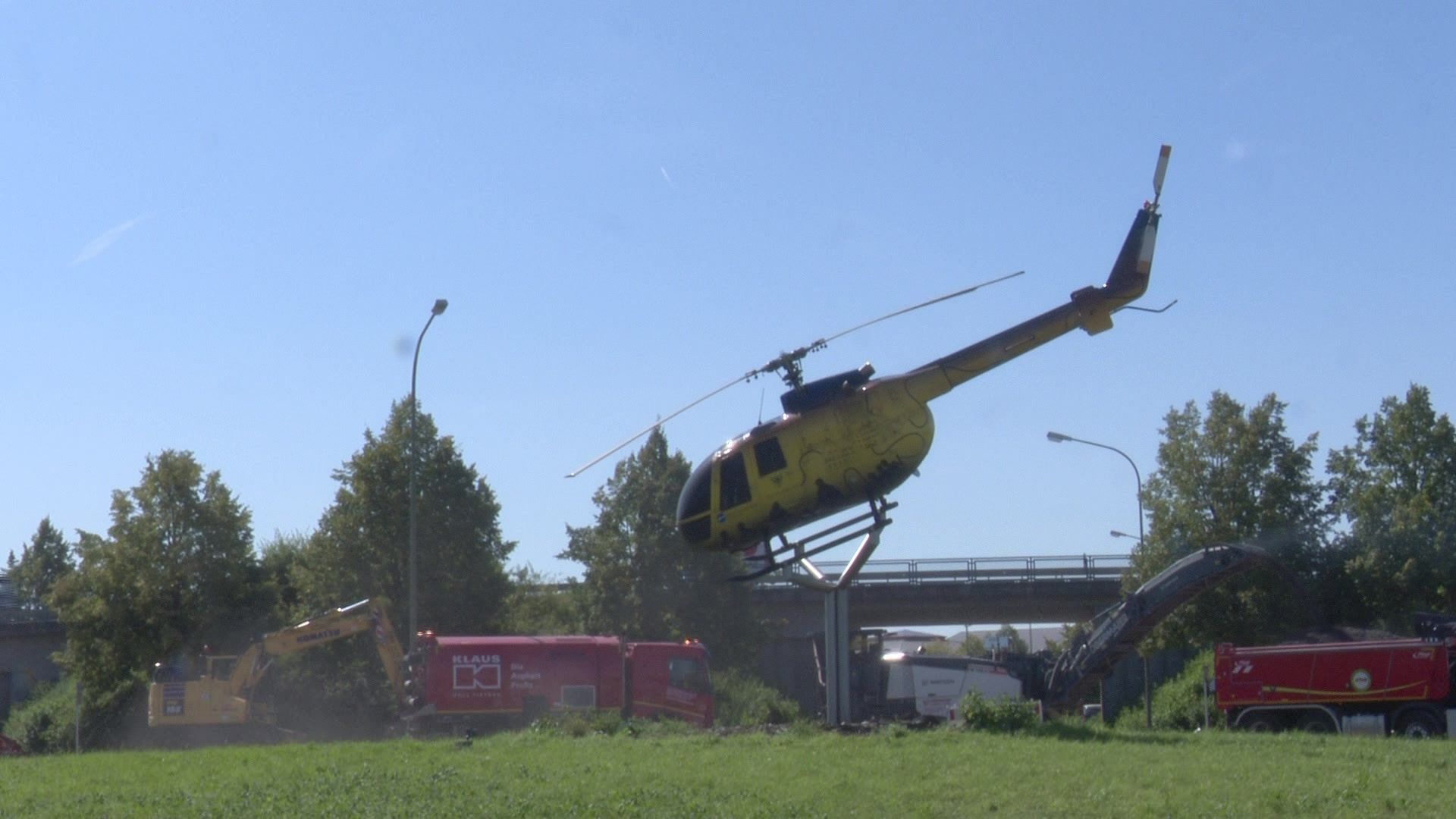 Video: a.tv kompakt: Sanierungen von Helikopter-Kreisverkehr