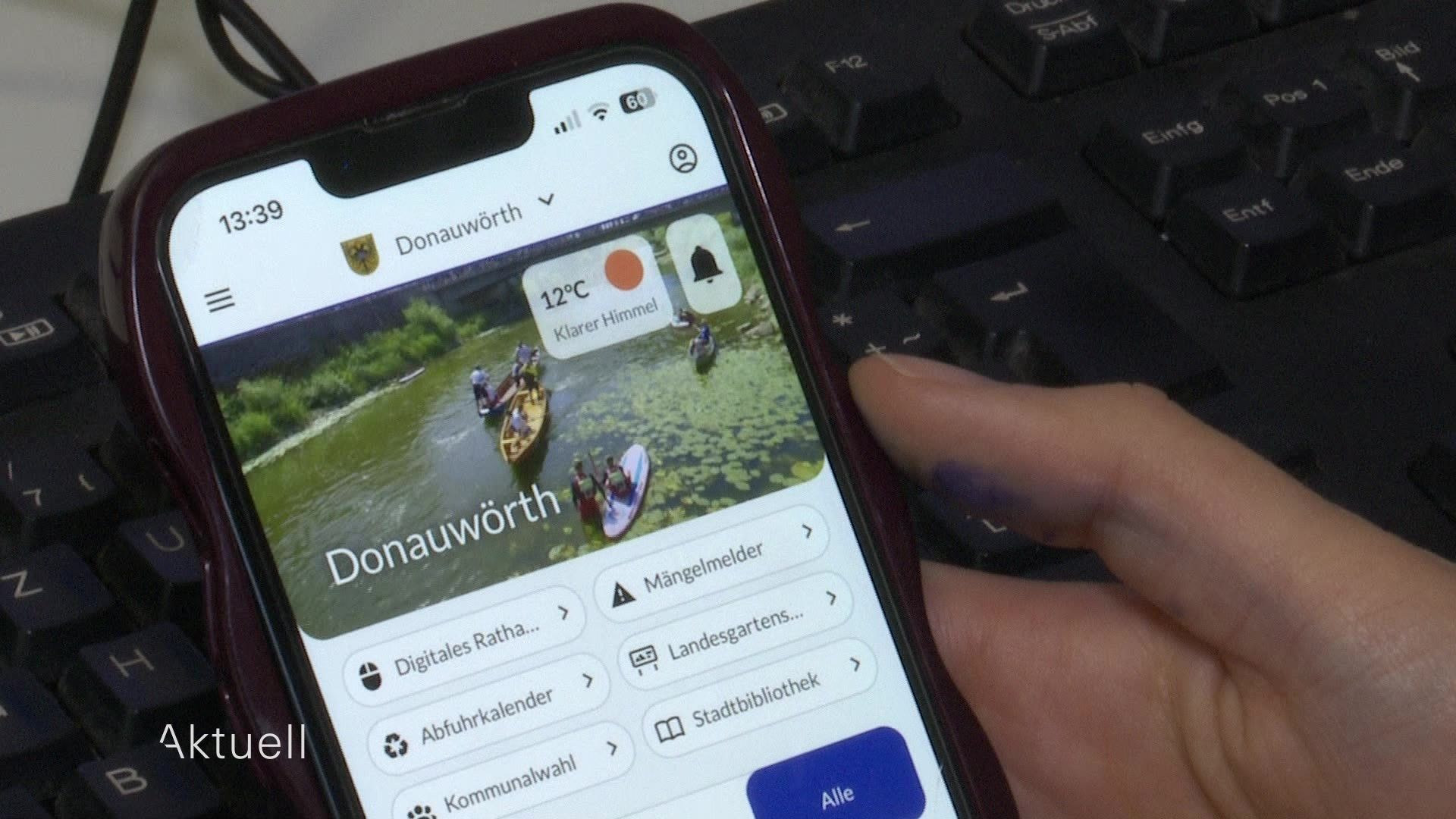 Video: Leichterer Zugang dank Donauwörth-App