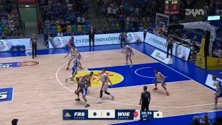 Spiel Highlights zu SKYLINERS Frankfurt - FIT/One Würzburg Baskets